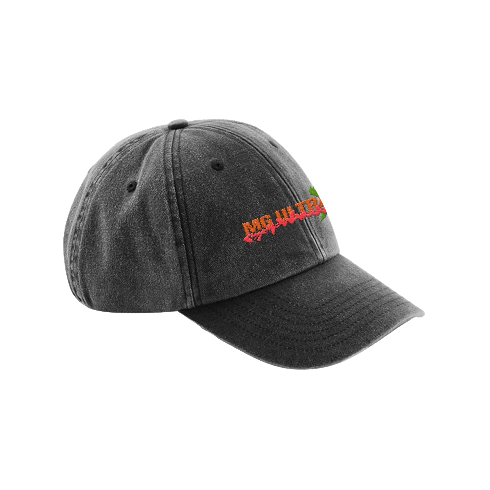 Grey PsychoWarrior Embroidered Hat