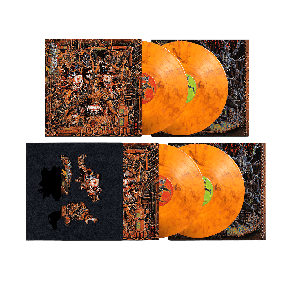 The Ugly Art Reissue Deluxe 2LP - Marble Molten Orange