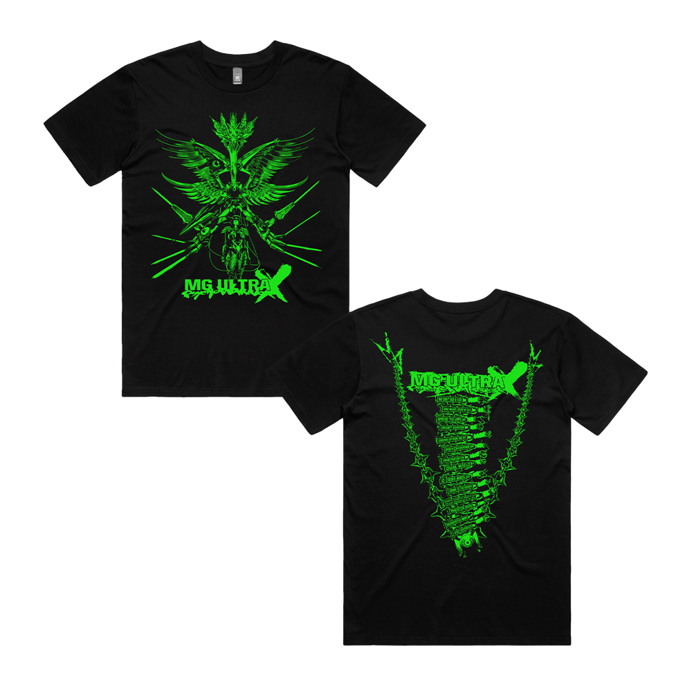 PsychoWarrior Green Tee